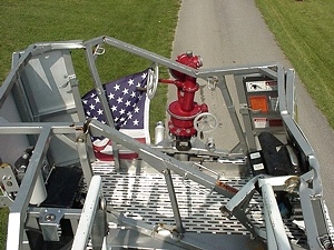 1995 SIMON DUPEX Duplex/ LTI 85 Ariel Ladder Fire Truck salvage / Parts For Sale