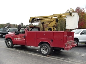 2005 FORD F350 XL BUCKET TRUCK USED FOR SALE