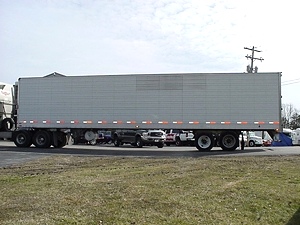 1994 UTILITY 48FT REFER TRAILER THERMO KING REFRIGERATION UNIT