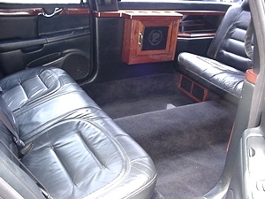 LIMO RENTAL LONDON / CORBIN CADILLAC DEVILLE LIMO FOR RENT