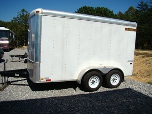 INCLOSED 7X12 CARGO TRAILER FOR RENT LONDON CORBIN