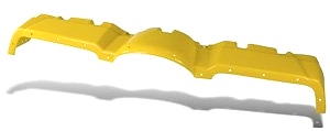 2004-2009 Yamaha YXR66F RHINO 660 700 450 Replacement Parts - Dash Cover (Manufacture - Maier USA) 