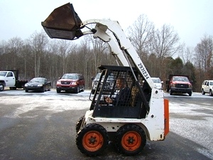 1995 BOBCAT 553 SKID STEER LOADER 25HP DIESEL