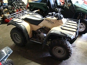 1998 HONDA 300 FOURTRAX ATV / 4-WHEELER 4X4 FOR SALE