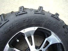 ITP TIRES AND WHEELS USED FOR SALE ( LIKE NEW ) FITS YAMAHA RHINO