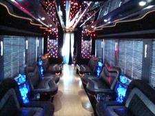 07 LIMO BUS 32-PASSENGER BY MOONLIGHT CONVERSIONS - 1993 MCI CHASSIS