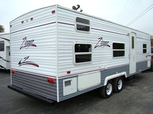 2005 CROSSROADS ZINGER 27BH 28FT LITE WEIGHT TRAVEL TRAILER FOR SALE