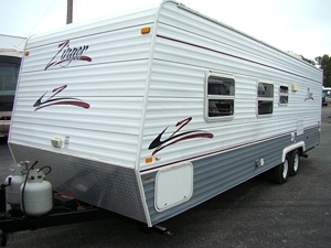 2005 CROSSROADS ZINGER 27BH 28FT LITE WEIGHT TRAVEL TRAILER FOR SALE