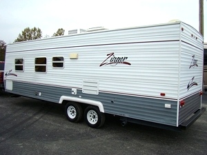2005 CROSSROADS ZINGER 27BH 28FT LITE WEIGHT TRAVEL TRAILER FOR SALE