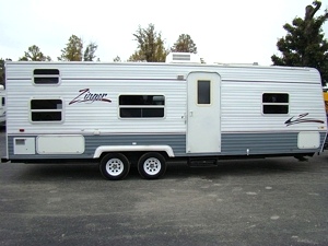 2005 CROSSROADS ZINGER 27BH 28FT LITE WEIGHT TRAVEL TRAILER FOR SALE