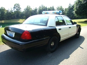 2001 FORD CROWN VICTORIA POLICE CRUISER POLICE INTERCEPTOR PKG.