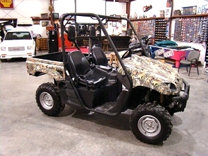 2007 ( USED ) YAMAHA 660 RHINO CAMO FOR SALE SIDE BY SIDE UTV