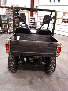 2007 ( USED ) YAMAHA 660 RHINO CAMO FOR SALE SIDE BY SIDE UTV
