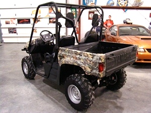 2007 ( USED ) YAMAHA 660 RHINO CAMO FOR SALE SIDE BY SIDE UTV