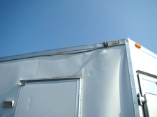 2009 RANCE ROUGH RIDER ALUMINUM INCLOSED TRAILER 