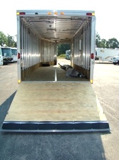 2009 RANCE ROUGH RIDER ALUMINUM INCLOSED TRAILER 