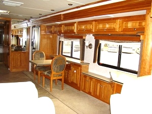 2007 MONACO CAMELOT 42PDQ 42FT 4 SLIDE MOTORHOME SALVAGE / DAMAGED