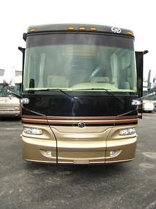 2007 MONACO CAMELOT 42PDQ 42FT 4 SLIDE MOTORHOME SALVAGE / DAMAGED