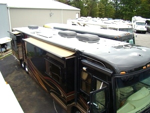 2007 MONACO CAMELOT 42PDQ 42FT 4 SLIDE MOTORHOME SALVAGE / DAMAGED