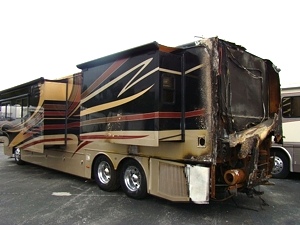 2007 MONACO CAMELOT 42PDQ 42FT 4 SLIDE MOTORHOME SALVAGE / DAMAGED