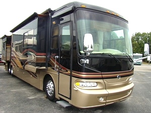 2007 MONACO CAMELOT 42PDQ 42FT 4 SLIDE MOTORHOME SALVAGE / DAMAGED