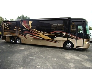 2007 MONACO CAMELOT 42PDQ 42FT 4 SLIDE MOTORHOME SALVAGE / DAMAGED