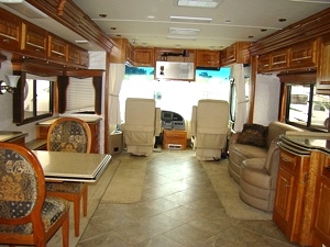2007 MONACO CAMELOT 42PDQ 42FT 4 SLIDE MOTORHOME SALVAGE / DAMAGED