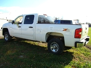 2008 CHEVROLET 2500 HD CREW CAB FOR SALE DAMAGED / SALVAGE
