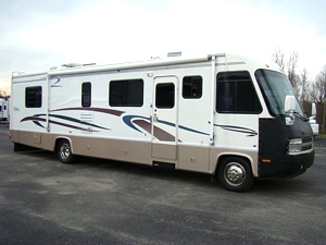 2000 CRUISE MASTER 35FT 1 SLIDE CLASS A MOTORHOME FOR SALE