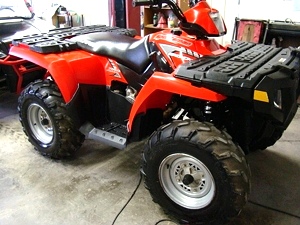 2005 POLARIS SPRTSMAN 500 HO ATV / 4-WHEELER FOR SALE