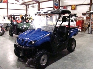 2009 YAMAHA RHINO 700 FI UTV FOR SALE ( BLUE )