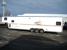 2008 WORK AND PLAY TOY HAULER MODEL 40FK 40FT FOR SALE 