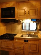 2008 WORK AND PLAY TOY HAULER MODEL 40FK 40FT FOR SALE 