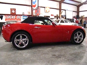 2009 PONTIAC SOLSTICE CONVERTIBLE FOR SALE 