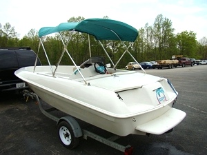 1995 JET BOAT 120HP 16FT SUGAR SAND MIRAGE FOR SALE