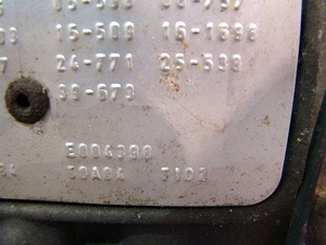 USED 2001 Allison 6 speed automatic transmission for sale