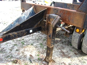 USED LOG TRAILER TWO AXLE PUP TRAILER FOR SALE