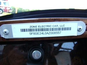 2010 Zone Electric Car / Cart For Sale