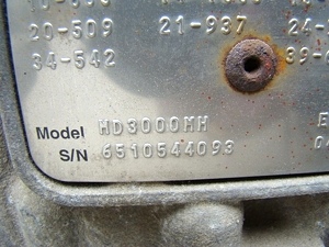 2005 ALLISON AUTOMATIC TRANSMISSION MODEL HD3000MH FOR SALE